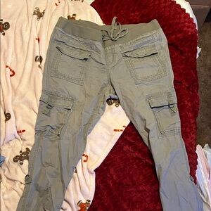 Vintage Old Navy Light Green Cargo Pants